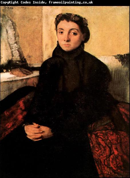 Edgar Degas Josephine Gaujelin